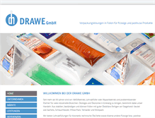 Tablet Screenshot of drawe-gmbh.de